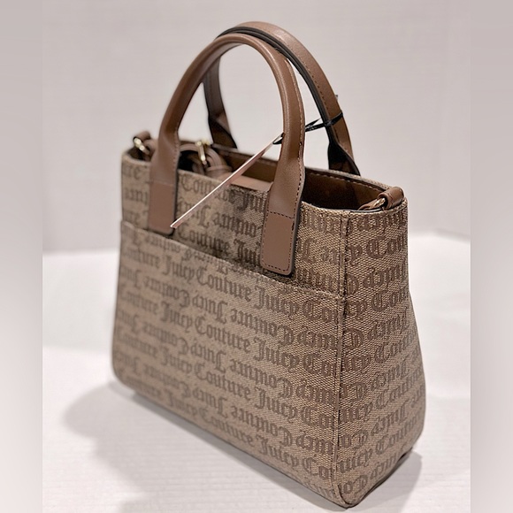 NWT Juicy Couture Chestnut Chino Change Of My Heart Mini Tote - Picture 5 of 15